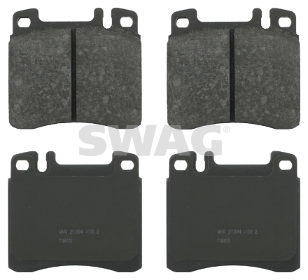 set placute frana,frana disc 10 91 6249 SWAG
